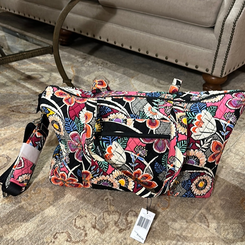 Vera Bradley Deluxe Travel Tote
